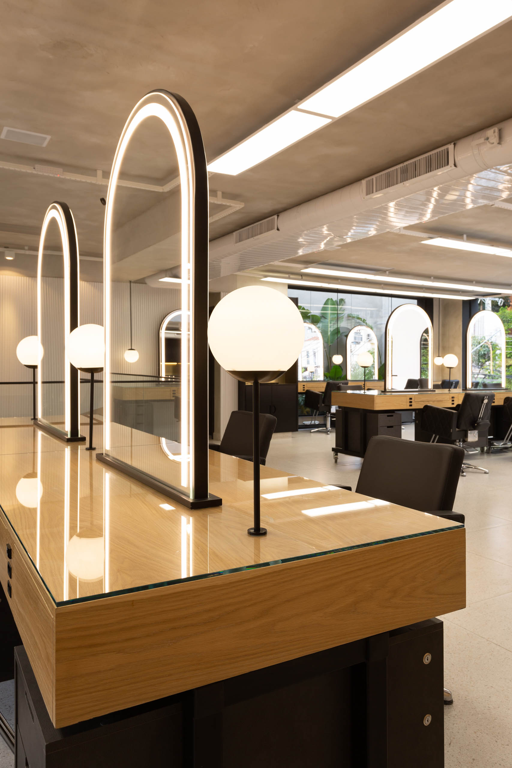 Interior do The Art Salon